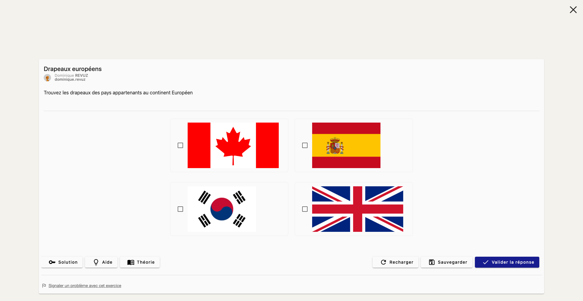 Prévisualisation en plein écran